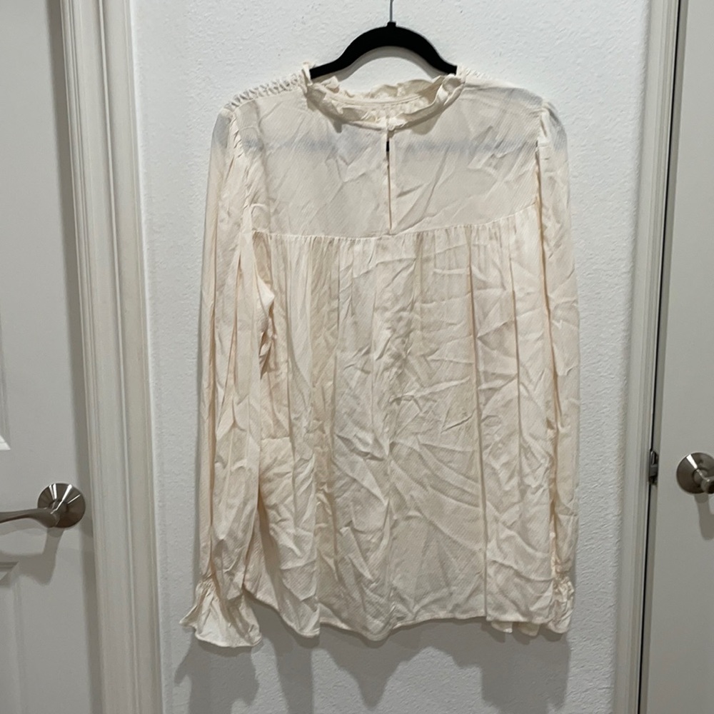 Cream Colored Blouse